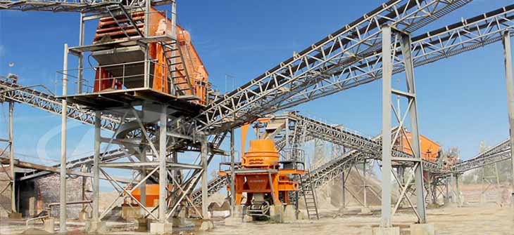 Crushing Method in Mining Production Field