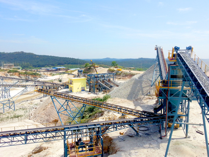500t/h Construction Aggregates Production Line in Malaysia