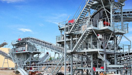 450t/h Granite Crushing Production Line in France