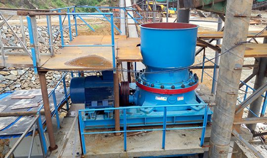 Analysis on Causes and Solutions of Material Blocking in Cone Crusher