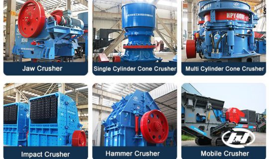 Performance Comparison of Commonly Used Stone Aggregates Crushers
