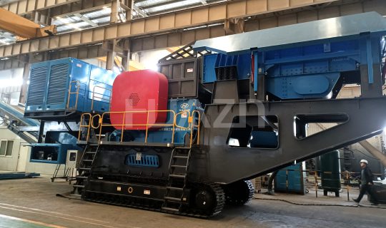 The Working Principle of Vertical Shaft Impact Crusher