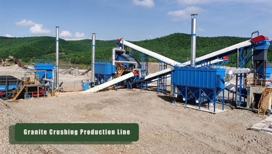 800TPH TPH Granite Crushing Process