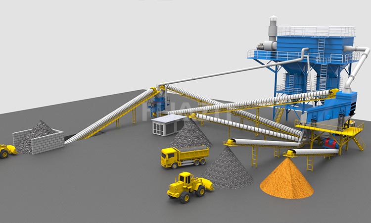 Tower-Like Dry Sand Making Plant